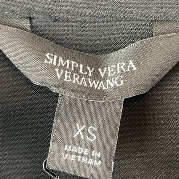 Simply Vera VERAWANG Black lace jacket Size XS - Picture 3 of 5